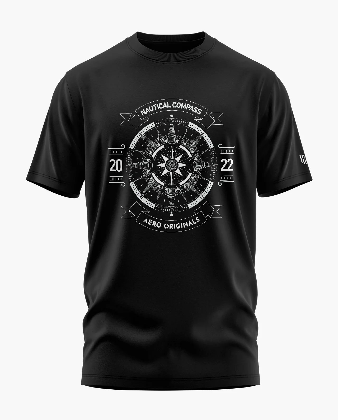 Mariners Nautical Compass Signature LuxeSoft Over Sized Cotton T-Shirt
