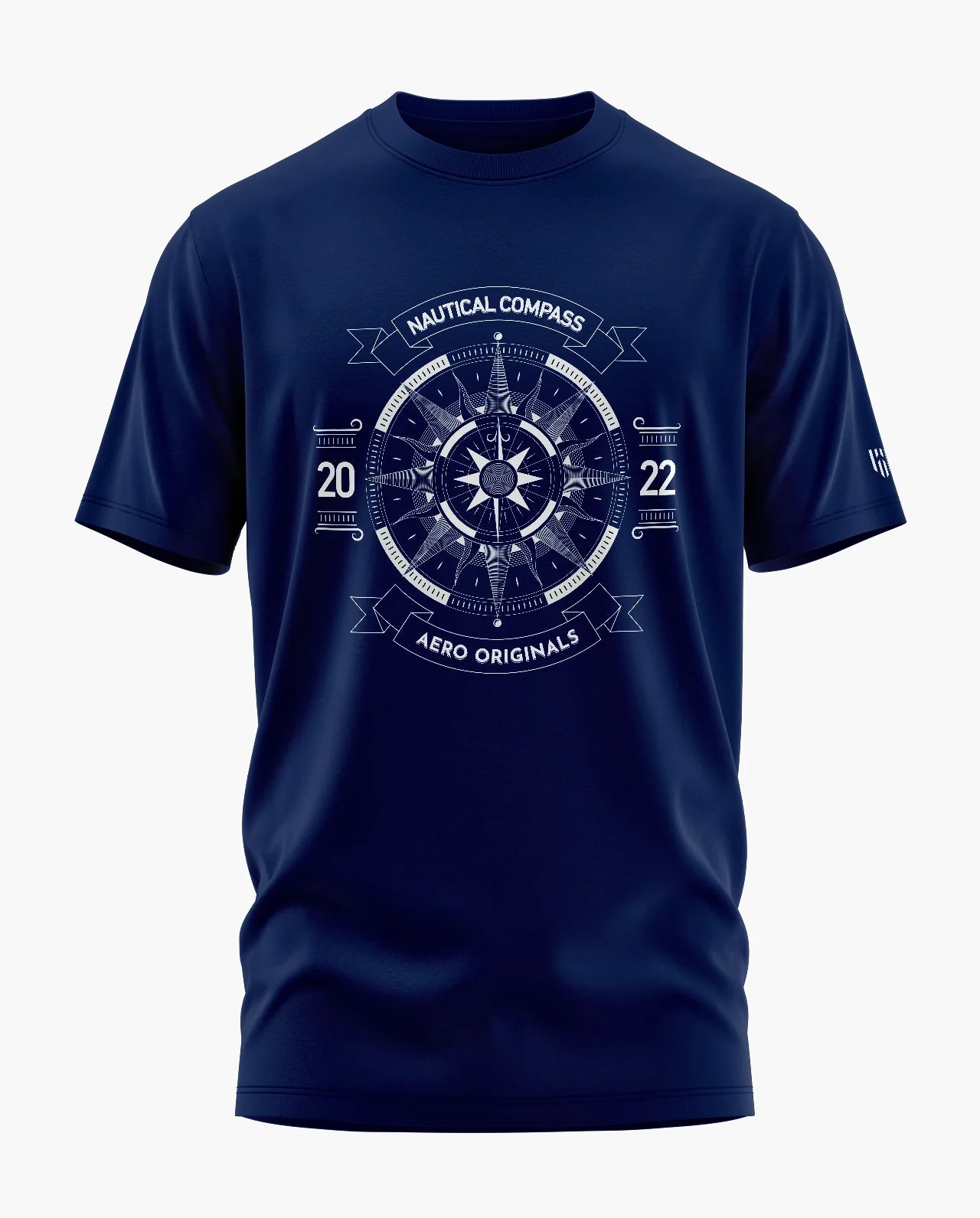 Mariners Nautical Compass Signature LuxeSoft Over Sized Cotton T-Shirt