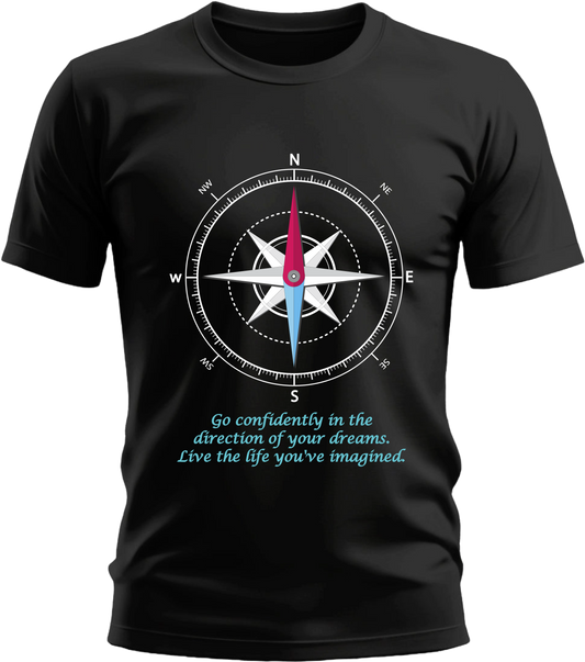 Compass Signature LuxeSoft Cotton T-Shirt